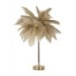 LAMPADA DA TAVOLO PALM CAMMELLO CM Ø 55X60