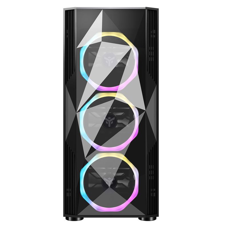 iTek-SHAKE-EVO-Midi-Tower-Nero