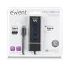 EWENT-HUB-USB-4-PORTE-3.1-USB-C-EW1137