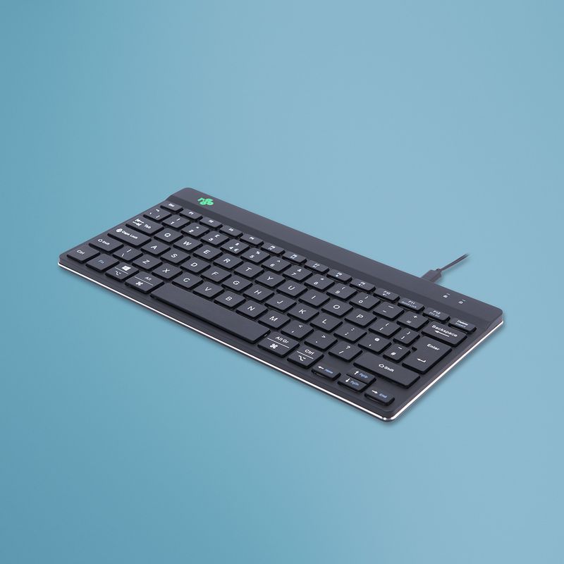 R-Go-Tools-Compact-Break-RGOCOUKWDBL-tastiera-USB-QWERTY-Inglese-UK-Nero--COMPACT-BREAK-KEYBOARD-QWERTY---UK-BLACK-WIRED