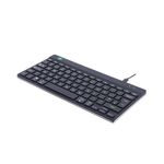 R-Go-Tools-Compact-Break-RGOCOUKWDBL-tastiera-USB-QWERTY-Inglese-UK-Nero--COMPACT-BREAK-KEYBOARD-QWERTY---UK-BLACK-WIRED