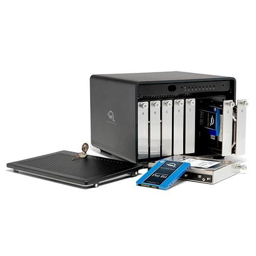 OWC-Thunderbay-8---Box-esterno-8x-HDD-SATA-35----2x-Thunderbolt-3