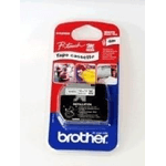 Brother Nastro per etichette Brother M-K231S 9 mm bianco / nero 4 m