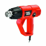 Black & Decker KX2001-QS pistola a caldo Pistola ad aria calda 500 l/min 600 °C 2000 W Nero, Arancione