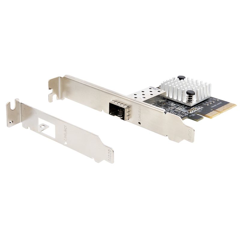 StarTech.com-Scheda-di-Rete-PCIe-SFP--10G-Adattatore-Ethernet-con-Porta-SFP--NIC-PCIe-Fibra-Ottica-10Gb-SFP--Aperto-per-Modulo-e-Cavi-Conformi-MSA---Scheda-di-rete-Gigabit-PCI-Express--PEX10GSFP-