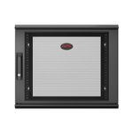 APC-NetShelter-WX-9U-Single-Hinged-Wall-mount-Enclosure-400mm-Deep.-Da-parete-Nero