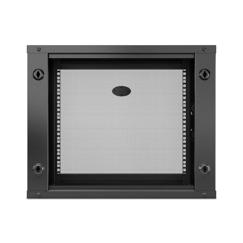 APC-NetShelter-WX-9U-Single-Hinged-Wall-mount-Enclosure-400mm-Deep.-Da-parete-Nero