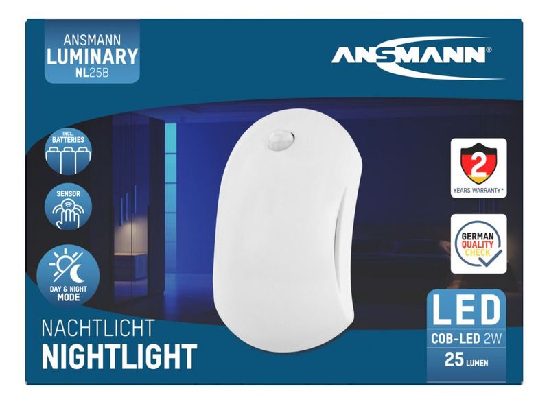 Ansmann-NL25B-Luce-notturna-con-spina