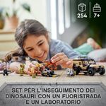 LEGO-Jurassic-World-76951-Trasporto-del-Piroraptor-e-del-Dilofosauro-Giochi-per-Bambini-di-7--Anni-con-Dinosauro-Giocattolo