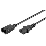 Microconnect PE040610 prolunghe e multiple 1 m 1 presa(e) AC Nero