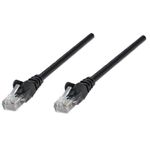 Intellinet Cat5e UTP cavo di rete Nero 20 m U/UTP UTP (Network Patch Cable Cat5e 20m Black CCA U/UTP PVC RJ45 Gold Plate