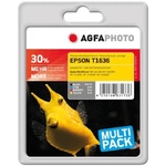 AgfaPhoto APET163SETD cartuccia d'inchiostro 1 pz Nero, Ciano, Magenta, Giallo