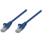 Intellinet RJ-45 M/M 20m cavo di rete Blu Cat5e U/UTP UTP (Network Patch Cable Cat5e 20m Blue CCA U/UTP PVC RJ45 Gold Pl