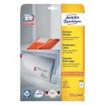 Avery Zweckform Avery 6175 etichetta autoadesiva Rettangolo Permanente Bianco 300 pz