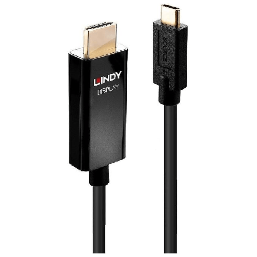 Lindy-43292-cavo-e-adattatore-video-2-m-USB-tipo-C-HDMI-tipo-A--Standard--Nero