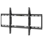 Goobay Supporto da parete per TV Basic Basic FIXED (XL) nero - per TV da 43" a 100" (109-254 cm) fino a 75 kg