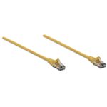 Intellinet Cat6 UTP cavo di rete Giallo 10 m U/UTP UTP (NETWORK CABLE CAT6 CCA 10M - YELLOW U/UTP SNAGLESS/BOOTED)