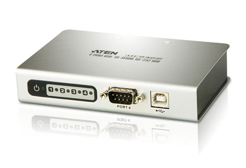 ATEN-4-port-USB2.0-to-Serial-HUB-for-RS-232