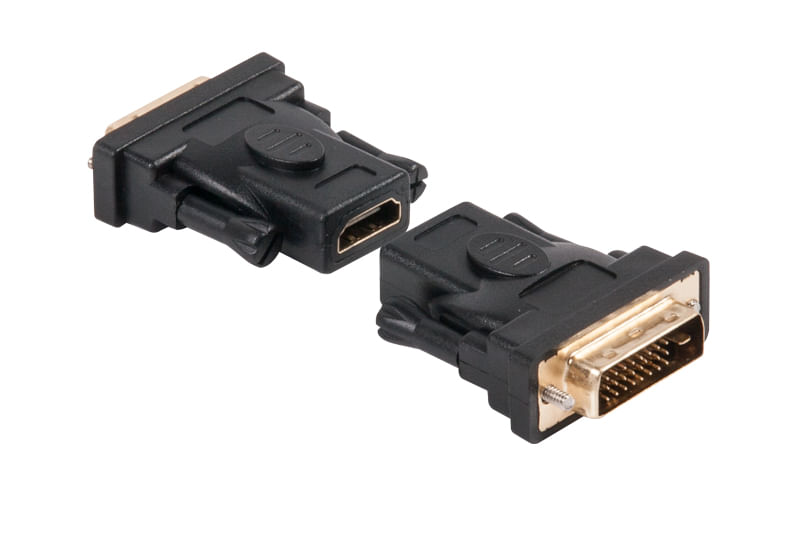 Eingang-DVI-D-241-Pin-Stecker--Ausgang-HDMI-1.3-Buchse--Verbindet-DVI-D-fhige-PCs-und-Laptops-mit-Produkten-mit-HDMI-Sch