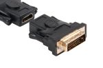 Eingang-DVI-D-241-Pin-Stecker--Ausgang-HDMI-1.3-Buchse--Verbindet-DVI-D-fhige-PCs-und-Laptops-mit-Produkten-mit-HDMI-Sch