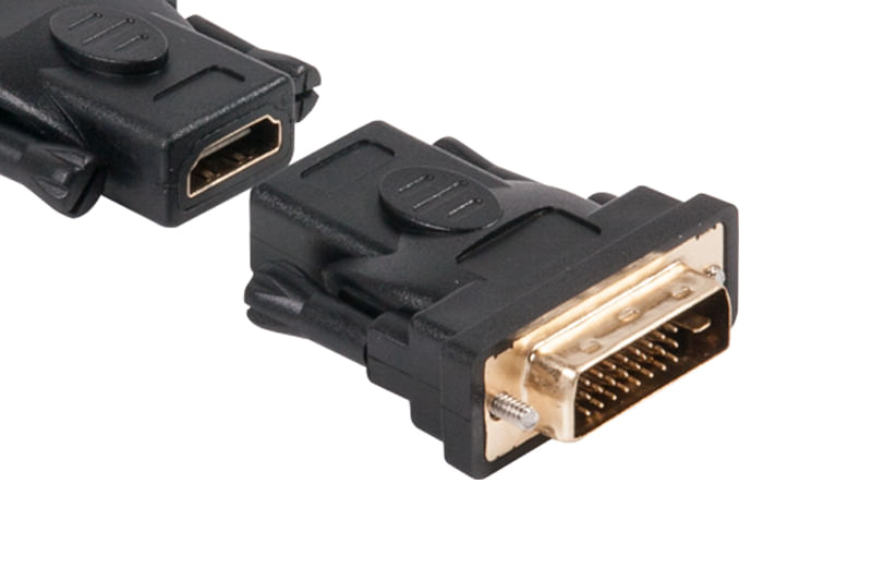 Eingang-DVI-D-241-Pin-Stecker--Ausgang-HDMI-1.3-Buchse--Verbindet-DVI-D-fhige-PCs-und-Laptops-mit-Produkten-mit-HDMI-Sch