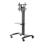 Peerless SR575M carrello e supporto multimediale Nero Pannello piatto Carrello multimediale