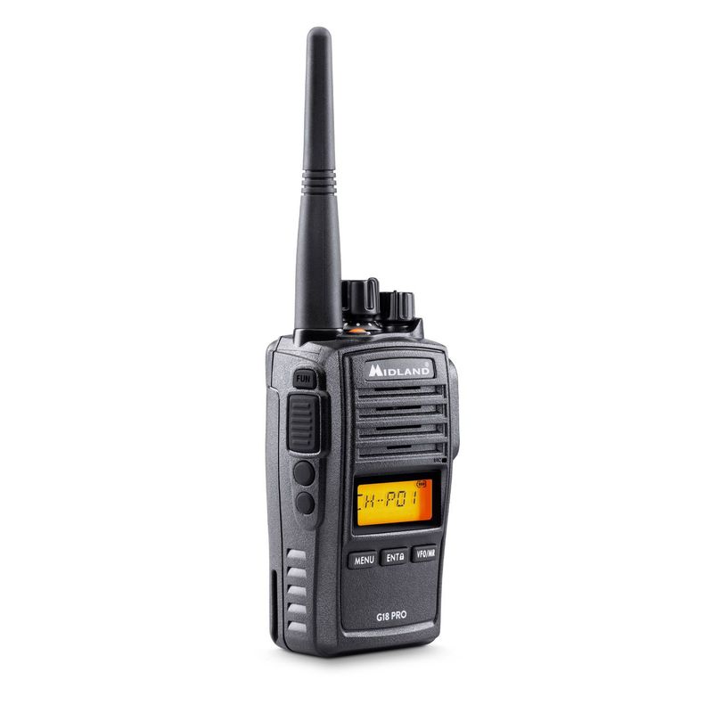 Midland-G18-Pro-ricetrasmittente-99-canali-446.00625---446.19375-MHz-Nero