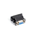 Lanberg AD-0012-BK adattatore per inversione del genere dei cavi DVI-I VGA (D-Sub) Nero