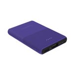 NOXON TERRATEC P50 Pocket - power bank - 5000 mAh - 21 A - 2 porte di uscita (USB USB-C) - liberty