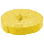 2direct MATASSA 4 MT NASTRO VELCRO LARGHEZZA 16MM COLORE GIALLO