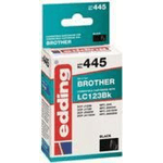 Edding cartuccia per stampante edding EDD-445 nera compatibile con Brother LC-123BK