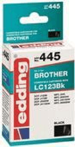 cartuccia-per-stampante-edding-EDD-445-nera-compatibile-con-Brother-LC-123BK