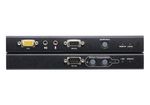 Typ-KVM-Extender--Monitor-VGA--Tastatur-Maus-USB--Audio-Lautsprecher-Mikrofon--LAN-1x-100Base-TX--Auflsung-1600x1200