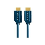 ClickTronic Cavo HDMI ad alta velocità con Ethernet (HDMI A/HDMI A) - Cavo ad alta velocità da 05 m per TV HD e 3D