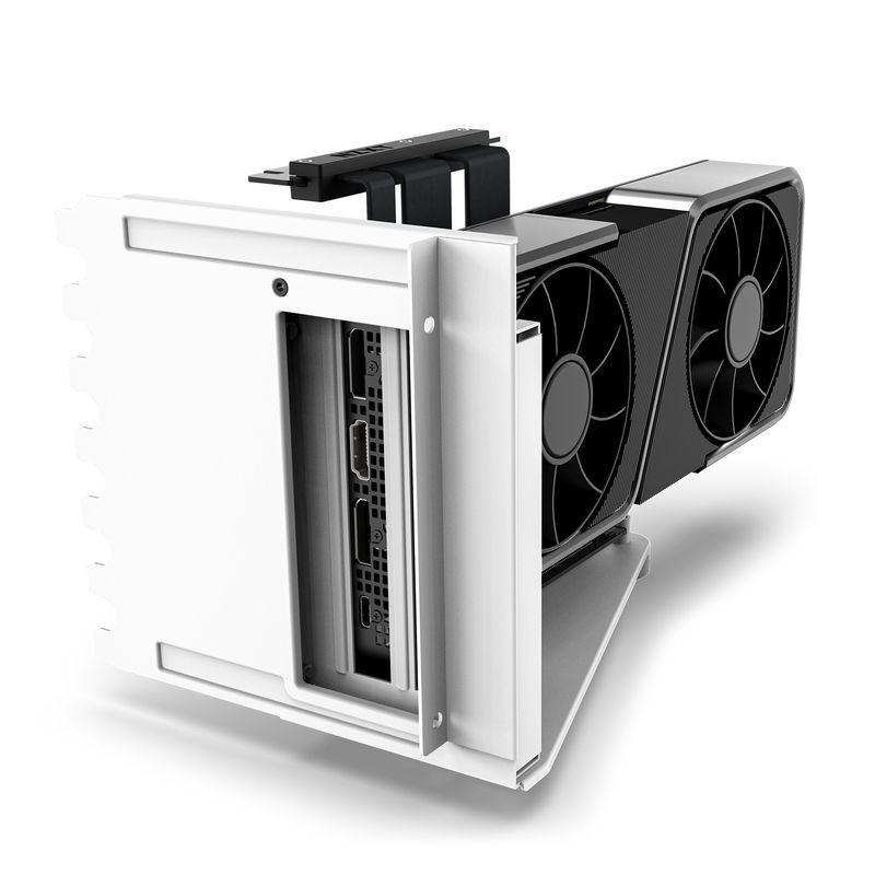 NZXT-AB-RH175-W1-parte-del-case-del-computer-Universale-Supporto-per-scheda-grafica--NZXT-White-bracket--175mm-