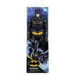 DC-Comics---BATMAN---Personaggio-Batman-in-scala-30-cm-con-decorazioni-e-armatura-nera-originale-mantello-e-11-punti-di-articolazione---Giocattoli-per-bambini-e-bambine-dai-3-anni