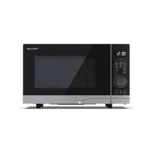 Sharp-YC-PG204AE-S-forno-a-microonde-Superficie-piana-Microonde-combinato-20-L-700-W-Argento