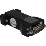 DeLOCK 87734 adattatore per inversione del genere dei cavi LVTTL / LVCMOS RS-232 Nero