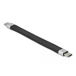 DeLOCK Cavo FPC a nastro piatto USB 2.0 USB Type-C per USB Type-C da 13 cm E-Marcatore PD 5 A