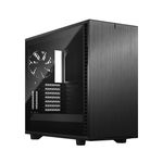 Fractal Design Aluminium - Stahl - Schwarz - ATX - EATX - micro ATX - Micro-ITX - WAN  Black TG Dark Tint 57.7L 6 x 3