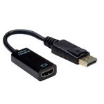 VALUE 12.99.3139 cavo e adattatore video 0,15 m DisplayPort HDMI tipo A (Standard) Nero