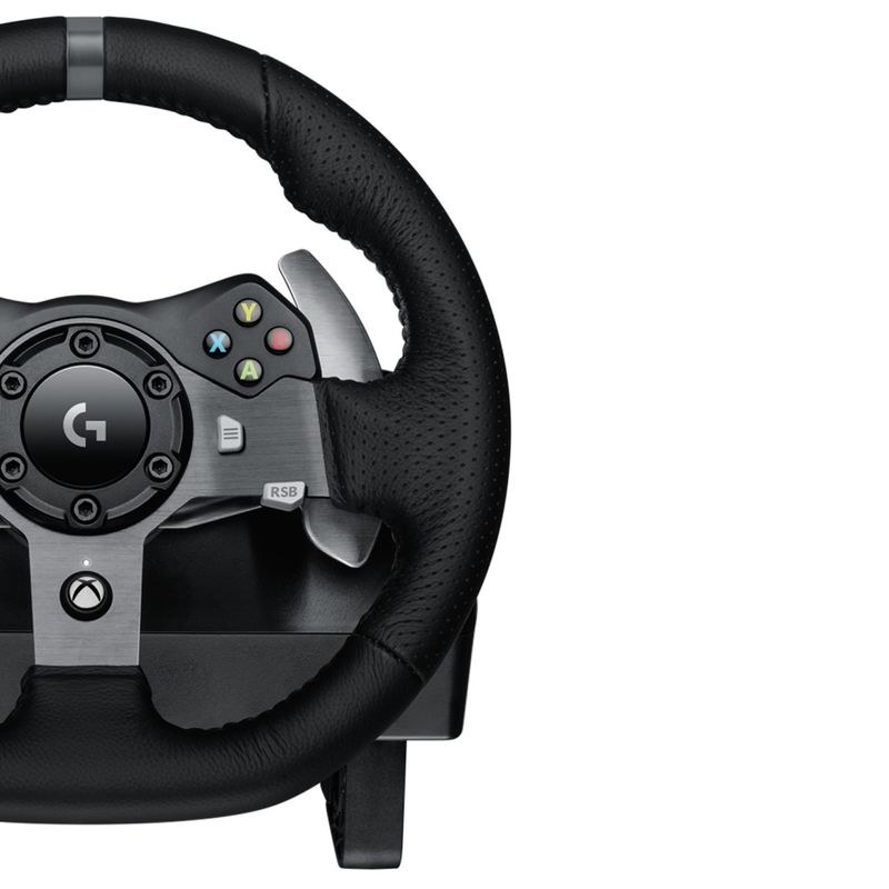 Logitech-G920-Nero-USB-2.0-Sterzo--Pedali-Xbox-One--LOGITECH-G920-DRIVING-FORCE-RACING-WHEEL-XBOX-AND-PC-