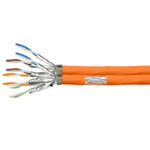 LogiLink CPV0063 cavo di rete Arancione 100 m Cat7 S/FTP (S-STP)