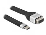 Delock-Cavo-a-nastro-FPC-da-USB-Type-C-a-VGA--DP-Alt-Mode--da-13-cm