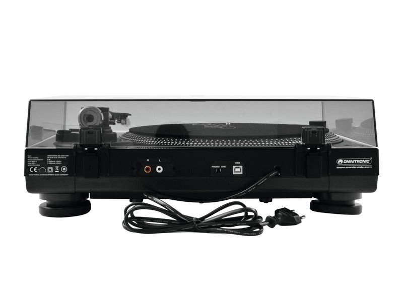 Omnitronic-BD-1390-Piatto-per-DJ-con-trasmissione-a-cinghia-Nero