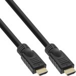 InLine Cavo HDMI ad alta velocità con Ethernet - Premium - 4K2K - ST-ST - nero - 03 m