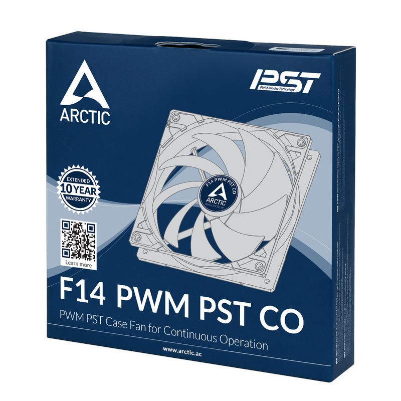 ARCTIC-F14-PWM-PST-CO-Case-per-computer-Ventilatore-14-cm-Nero-1-pz