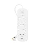 BELKIN SURGE PROTECTION WITH USB C 8 OUTLET DUAL USB C 30W PD