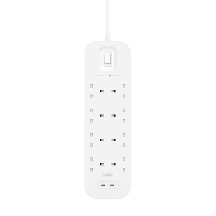 BELKIN-SURGE-PROTECTION-WITH-USB-C-8-OUTLET-DUAL-USB-C-30W-PD