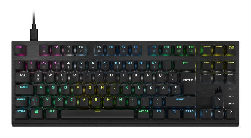 CORSAIR-K60-PRO-RGB-Tastiera-gaming-cablata-ottico-meccanica